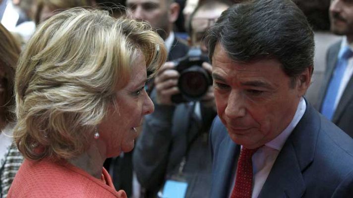 Telediario 1 - El PP responde a Aguirre