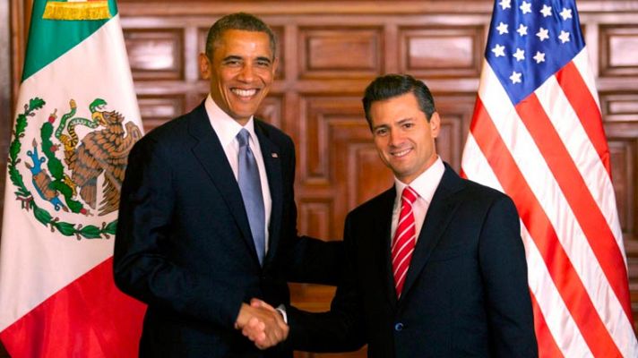 Informativo 24h - Barack Obama inicia en México su gira latinoamericana