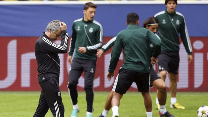 Telediario 1 - Mourinho hace balance: sus tres años, Casillas, la prensa
