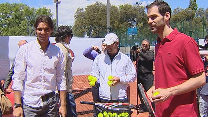 Telediario 1 - Nadal y Calderón, contra los tramposos en el deporte