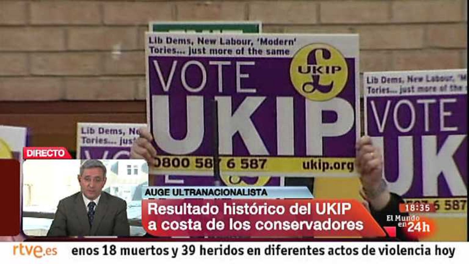 La tarde en 24 horas - El mundo en 24 h. - 03/05/13 - Ver ahora
