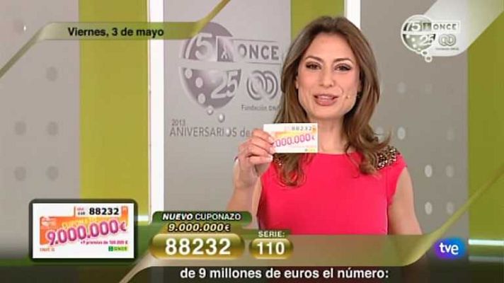 Sorteos ONCE - Sorteo ONCE - 03/05/13