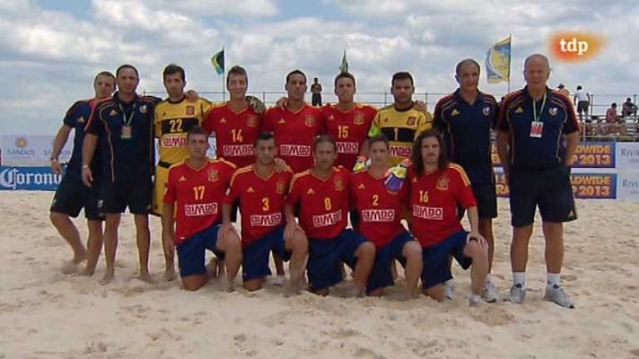 Fútbol  Playa - España - Brasil