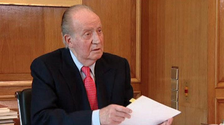 Telediario 1 - El rey retoma su agenda