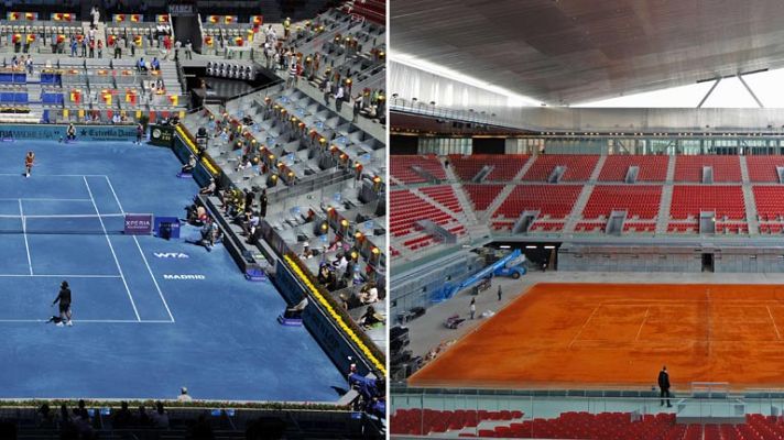 Telediario 1 - Los favoritos ya se entrenan en la Caja Mágica