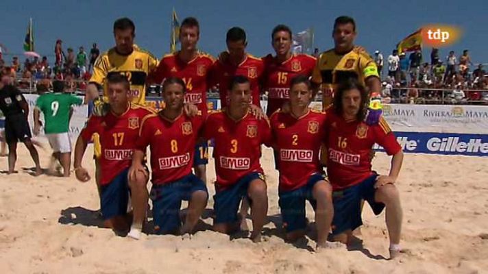 Fútbol  Playa - México - España