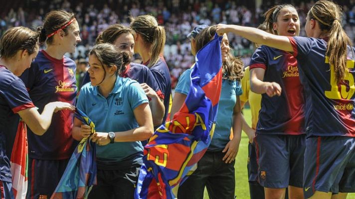 Telediario 1 - El Barça, campeón de la Liga femenina