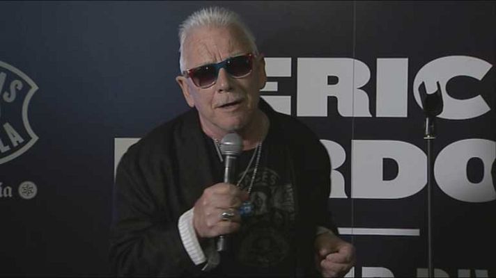 Telediario 1 - Eric Burdon de gira por España
