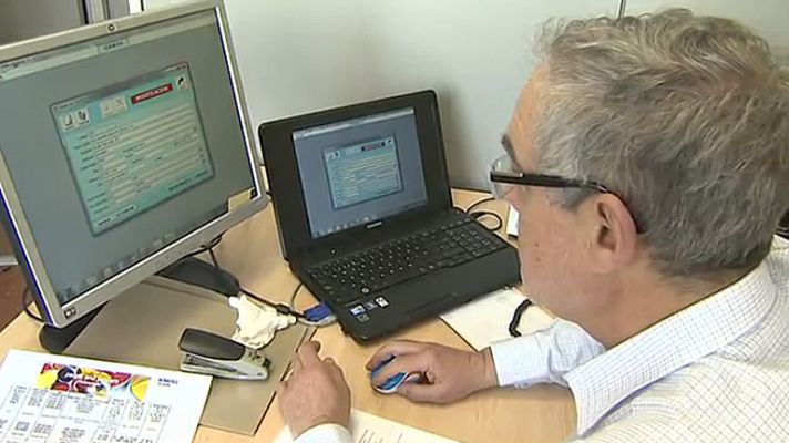 Telediario 1 - Los parados mayores de cincuenta años tienen más dificultad para encontrar trabajo