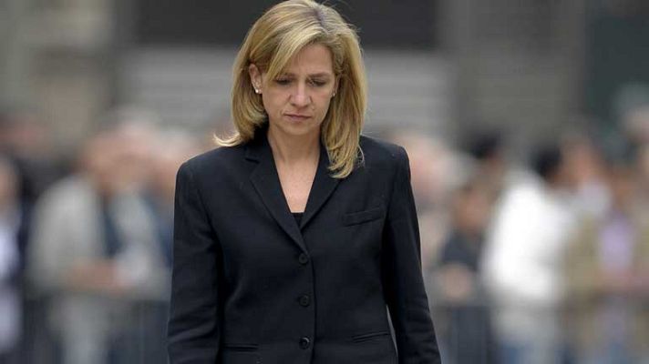 Telediario 1 - Suspenden la citación de la Infanta