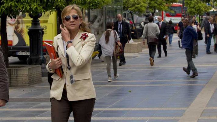 Telediario 1 - Se sigue investigando a la infanta