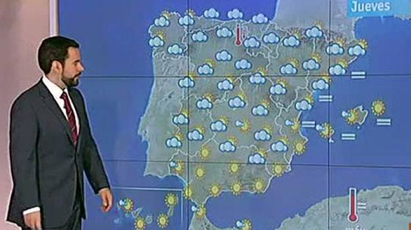 Lluvias en el norte y sol en el sur - El tiempo | Ver