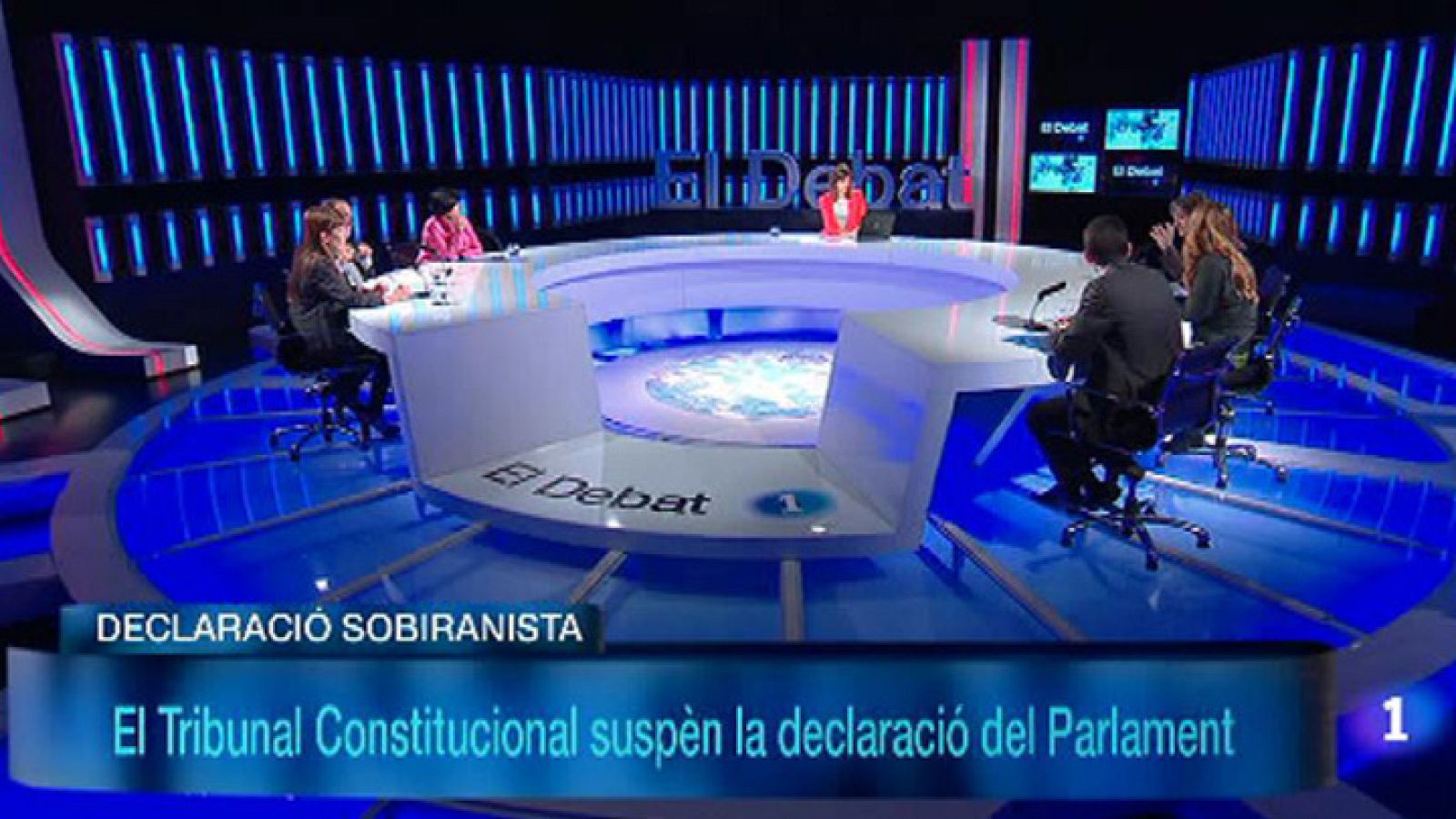El Debat de La 1 -  Debat: El TC declara iconstitucional la declaració de sobirania