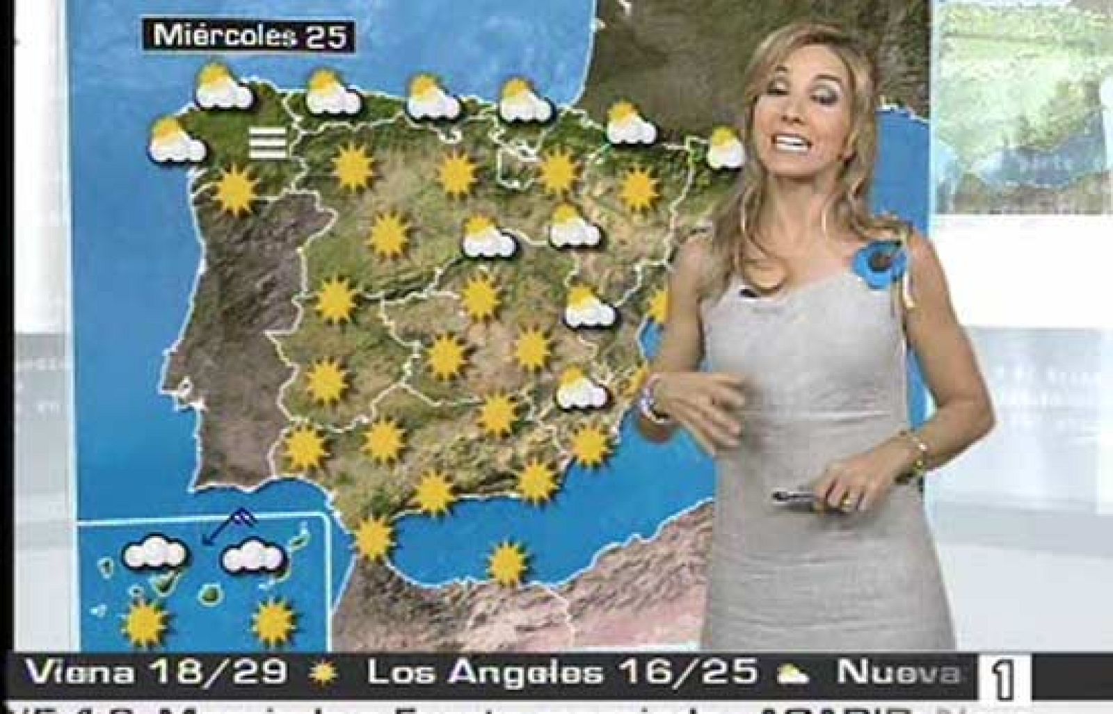 La Agencia Estatal de Meteorología (AEMET) anuncia para este martes chubascos localmente fuertes, posiblemente muy fuertes, en Cantábrico Oriental, este de Castilla y León, norte de Castilla La Mancha, Alto Ebro, área pirenaica y Cataluña (23/06/08).
