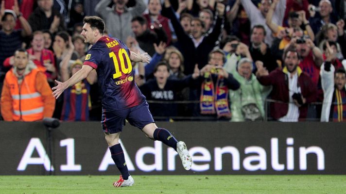 Telediario 1 - El Barcelona será campeón si el Real Madrid no vence al Espanyol