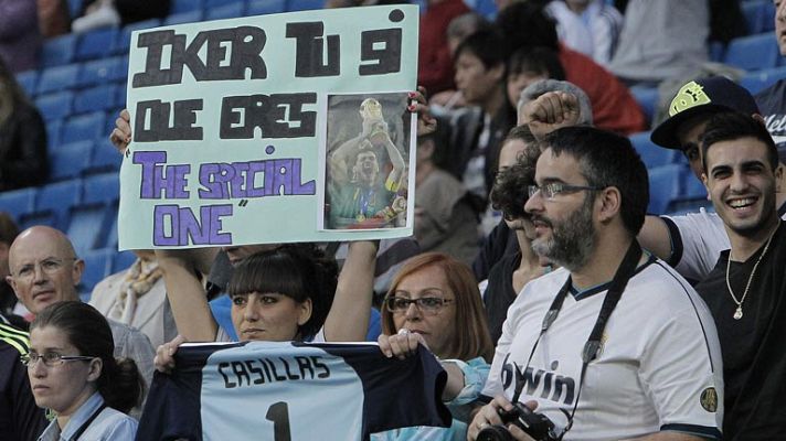 Telediario 1 - El Real Madrid se queda mudo