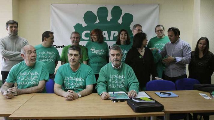 Telediario 1 - Piden la dimisión de Wert