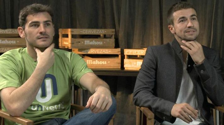 Telediario 1 - Silencio en el Madrid, salvo un desliz de Casillas