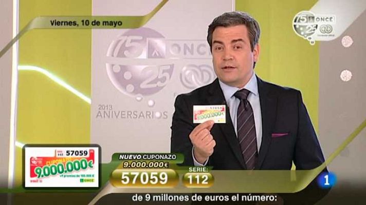 Sorteos ONCE - Sorteo ONCE - 10/05/13