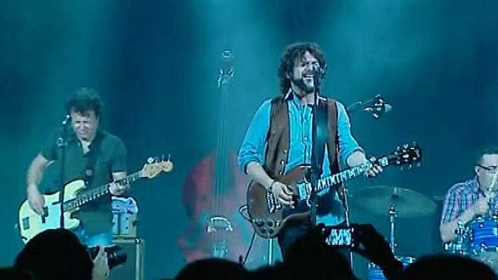 Telediario 1 - Quique González, en Madrid