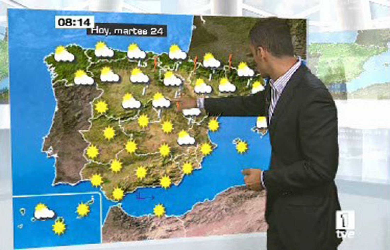 Cielos más tranquilos para este martes