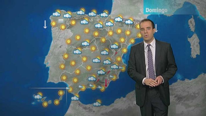 El tiempo - Posibilidad de lluvia en el norte