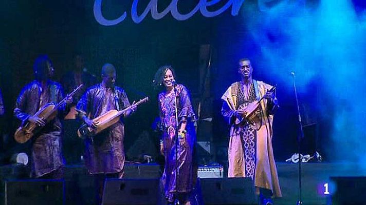 Telediario 1 - Cáceres en Womad