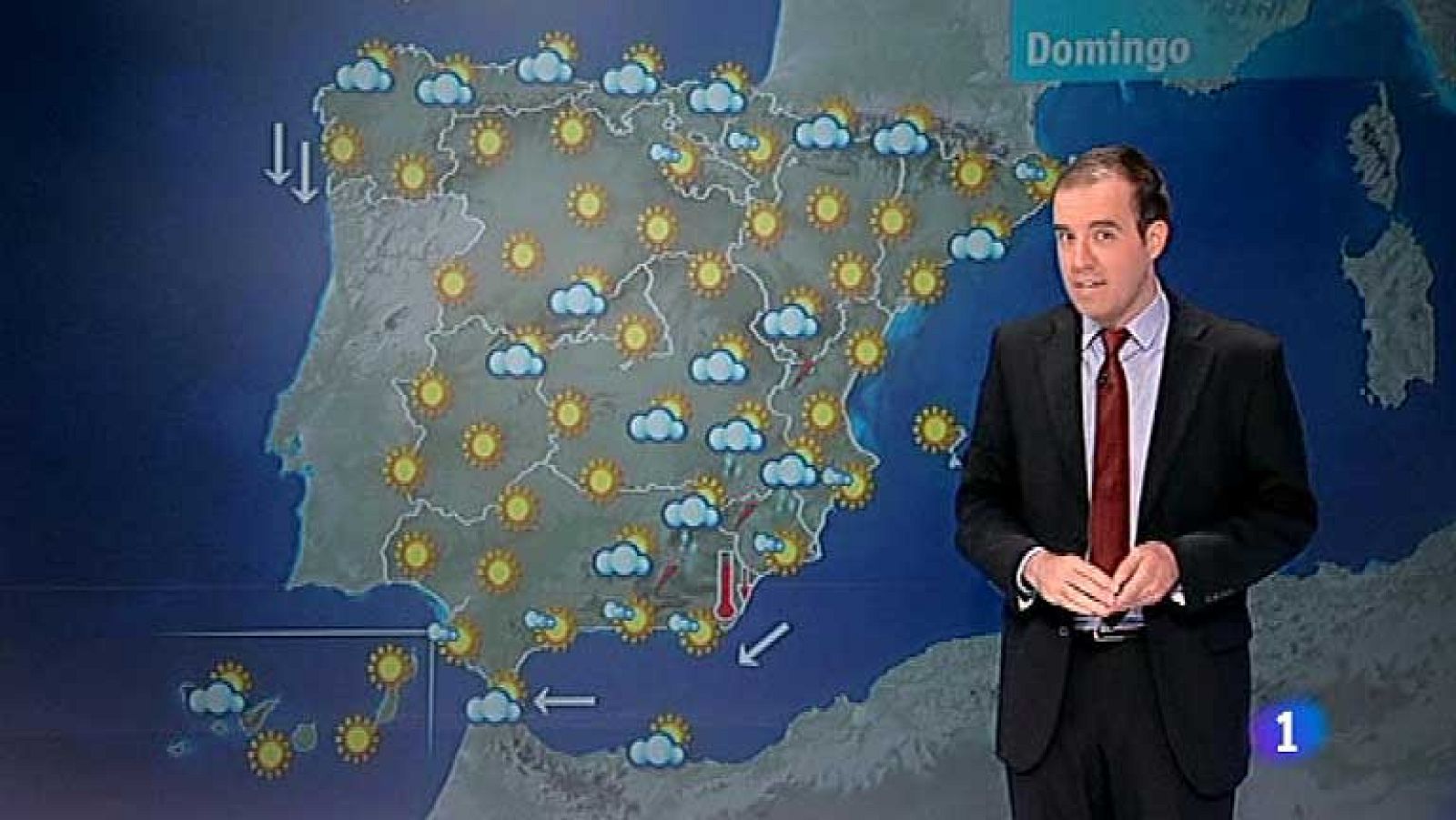 Nubes con posibilidad de lluvia en el extremo norte peninsular