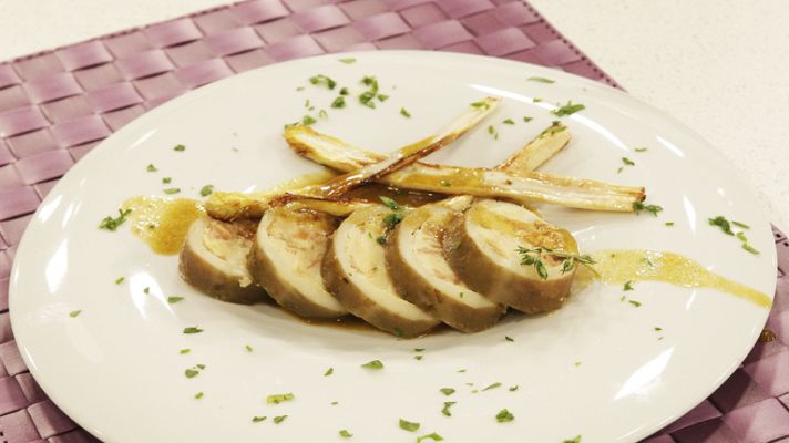 RTVE Cocina - Calamares rellenos con salsa zanaho