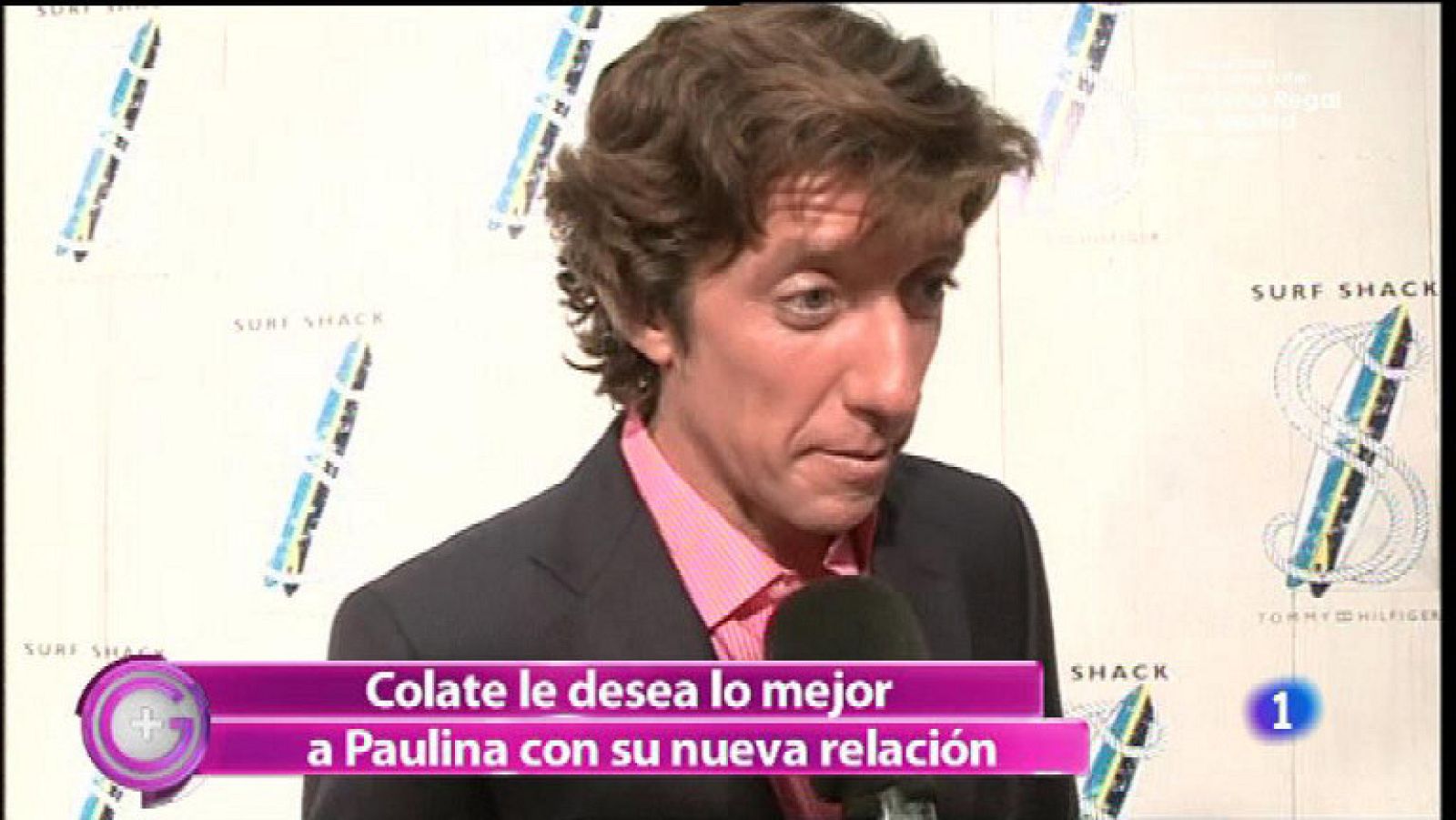 Colate vuelve a España con su hijo Ansdrea Nicolás