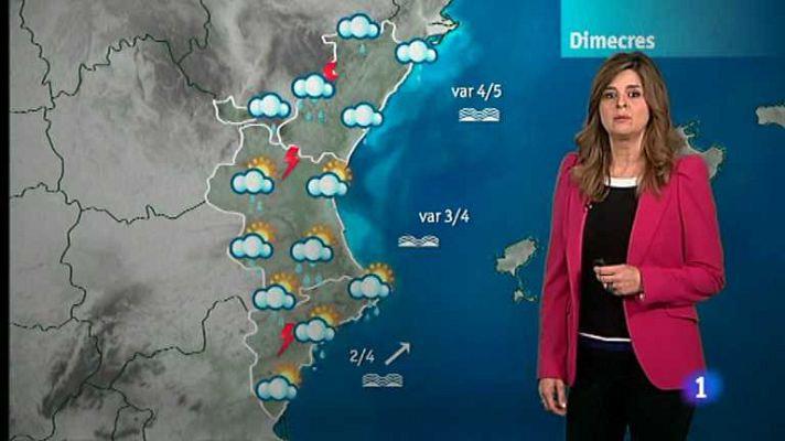L'informatiu - Comunitat Valenciana - El tiempo en la Comunidad Valenciana - 14/05/13