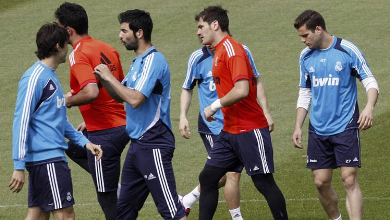 Özil, novedad en el entrenamiento del Real Madrid
