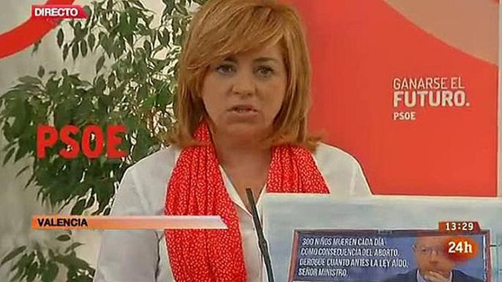 Informativo 24h - Valenciano habla del aborto