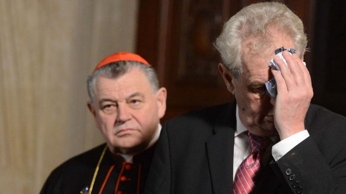 Telediario 1 - Torpeza del presidente checo