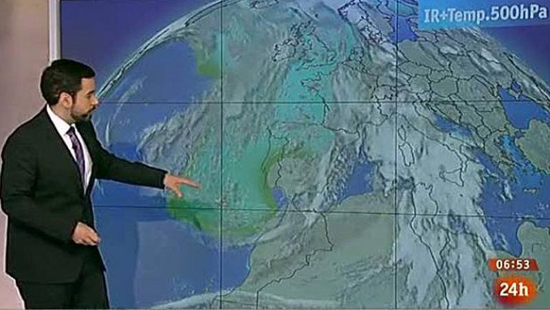 Siguen bajando las temperaturas - El tiempo | Ver