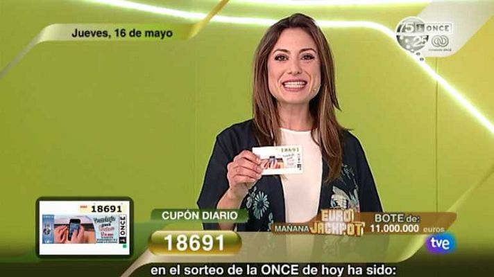 Sorteos ONCE - Sorteo ONCE - 16/05/13