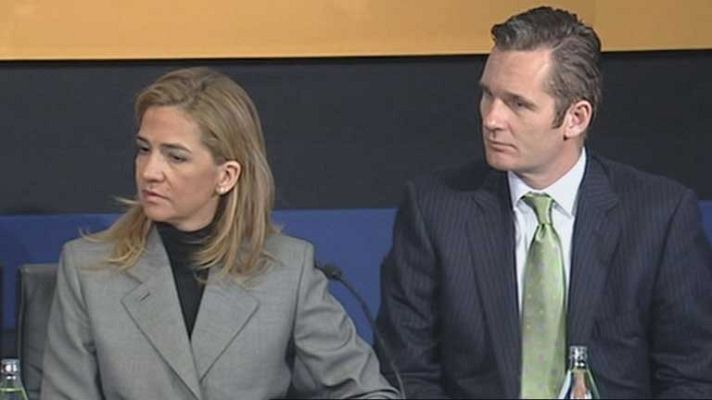 Telediario 1 - La Abogacía del Estado no aprecia delito en la actuación de la infanta Cristina