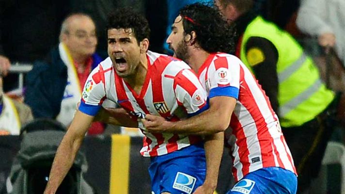 Copa del Rey - Diego Costa marca tras un jugadón de Falcao (1-1)