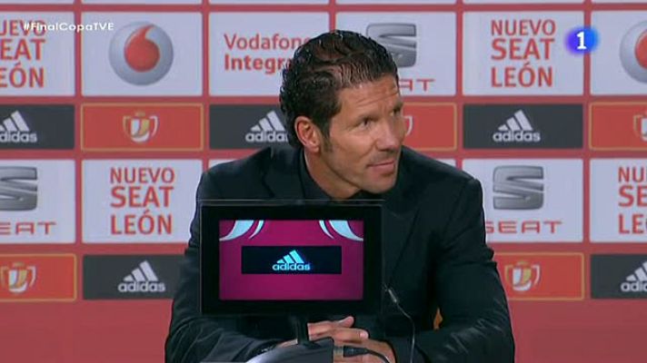 Copa del Rey - Simeone: "Hoy será inolvidable en el tiempo"