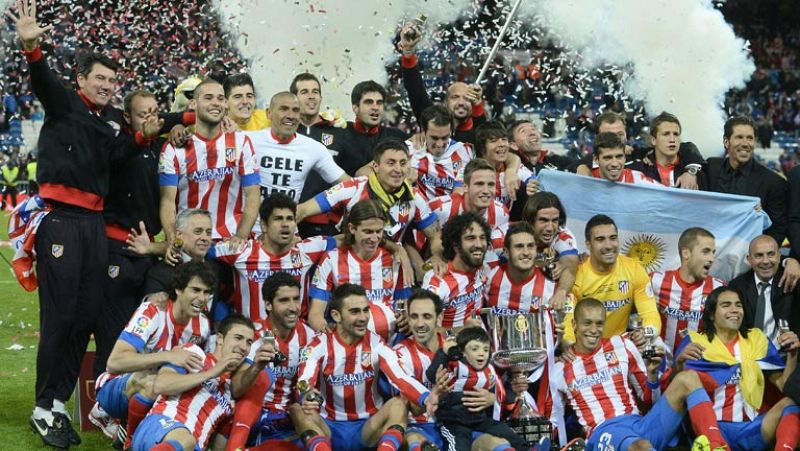 El Atlético de Madrid, campeón de la Copa del Rey 2013