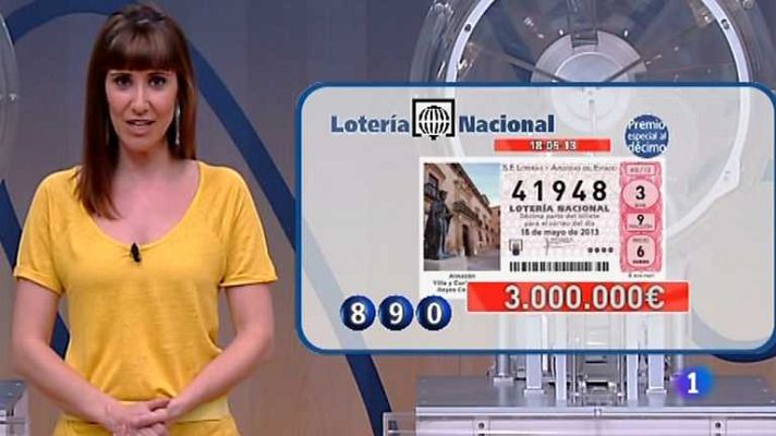 Loterías - Lotería Nacional - 18/05/13
