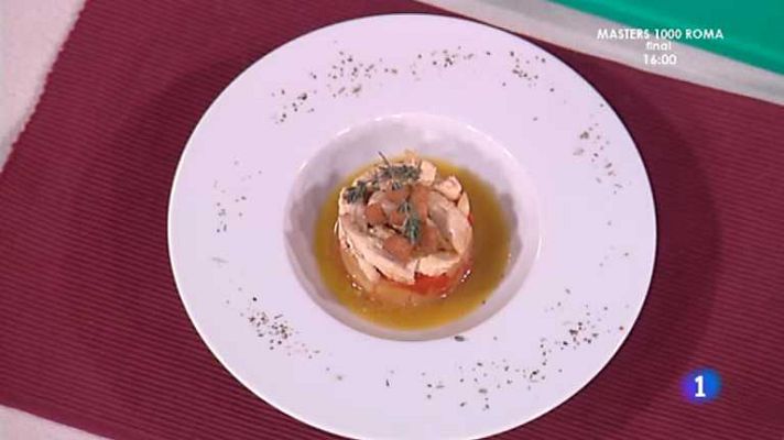 Cocina con Sergio - Ensalada de gallina en escabeche