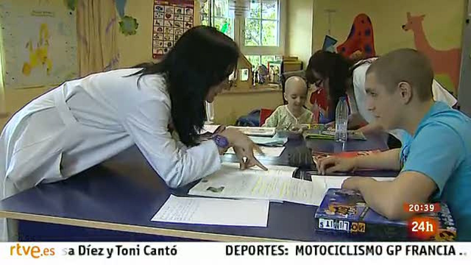 Europa 2013 - Reportaje - Colegio Hospital Niño Jesús | Ver