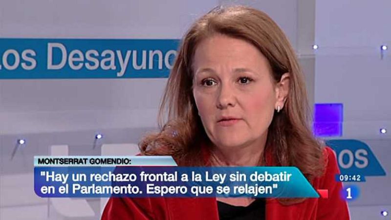 Los desayunos de TVE - Montserrat Gomendio, secretaria de Estado de Educación, Formación Profesional y Universidades - ver ahora