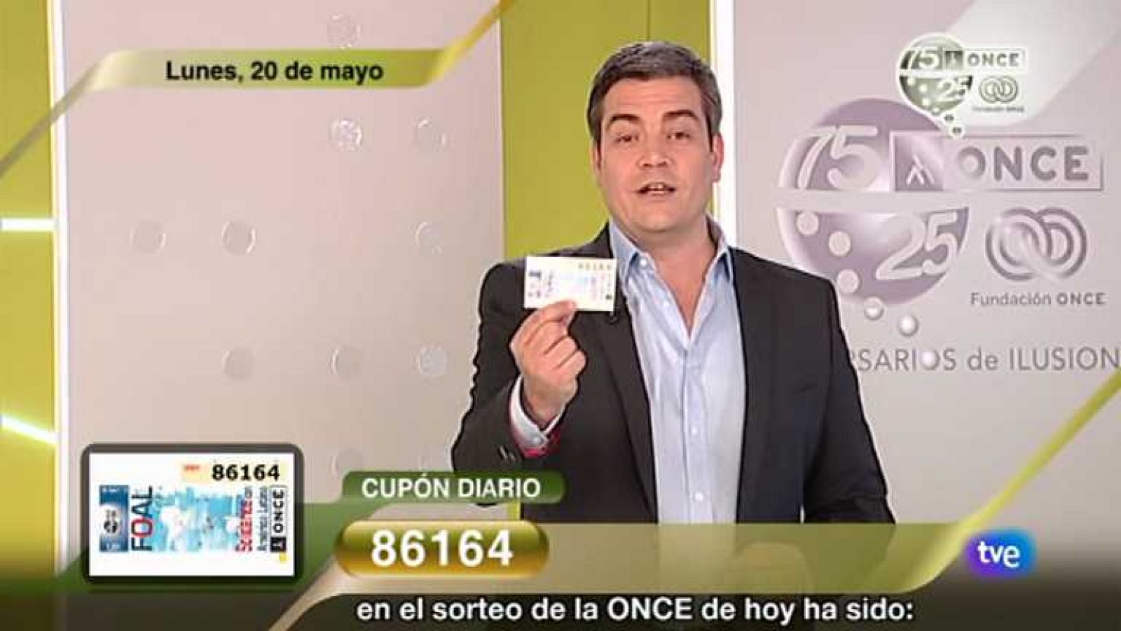 Sorteo ONCE - 20/05/13 - Ver ahora