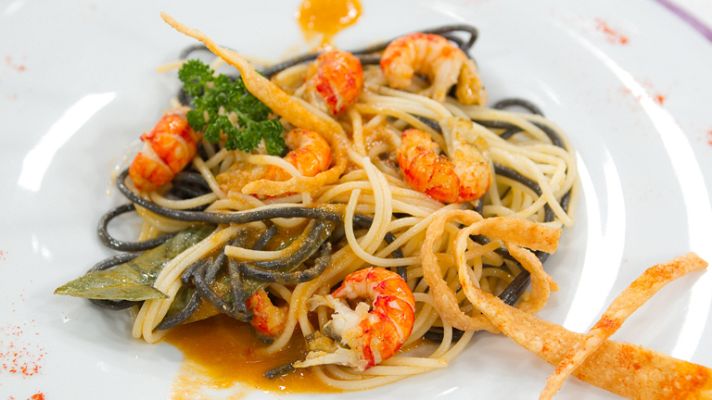RTVE Cocina - Spaguetti con cangrejos