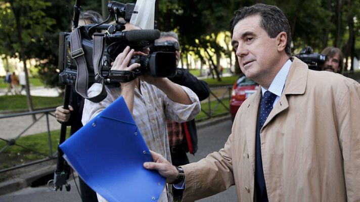 Telediario 1 - Ruz interroga a Jaume Matas