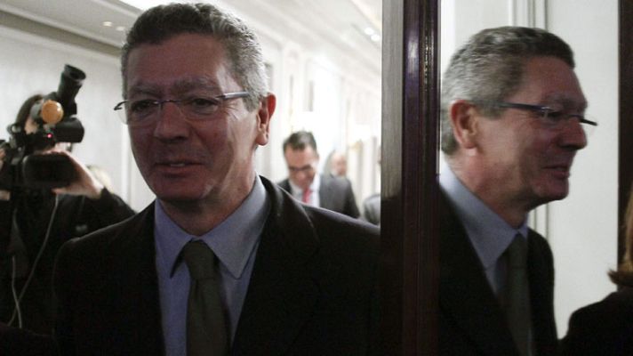 Telediario 1 - Reforma de la ley del aborto