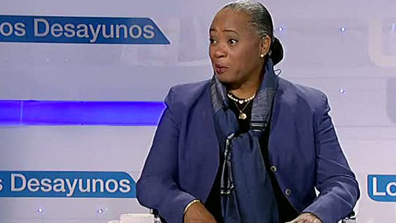 Barbara Hendricks: "Creo que la democracia hay que construirla desde abajo" - Los desayunos | Ver