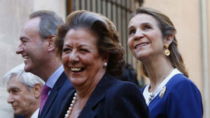 Telediario 1 - Rita Barberá sobre el caso Nóos